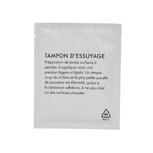Tampon d'essuyage