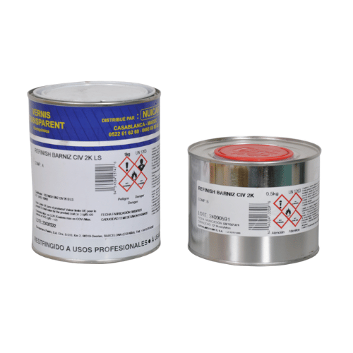 Vernis Euroquimica refenish Ls 1L + Durcisseur 0,5L