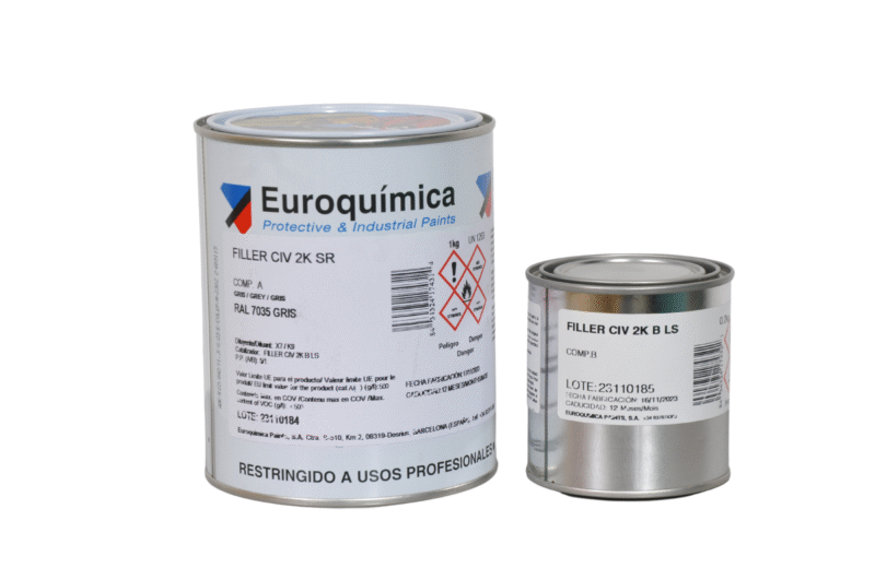 Filler CIV 2K SR Gris – Euroquimica