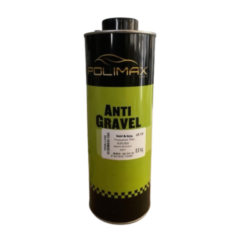 Polimax AR100 – Goudrant Noir & Gris 0,9 kg Pour carosserie