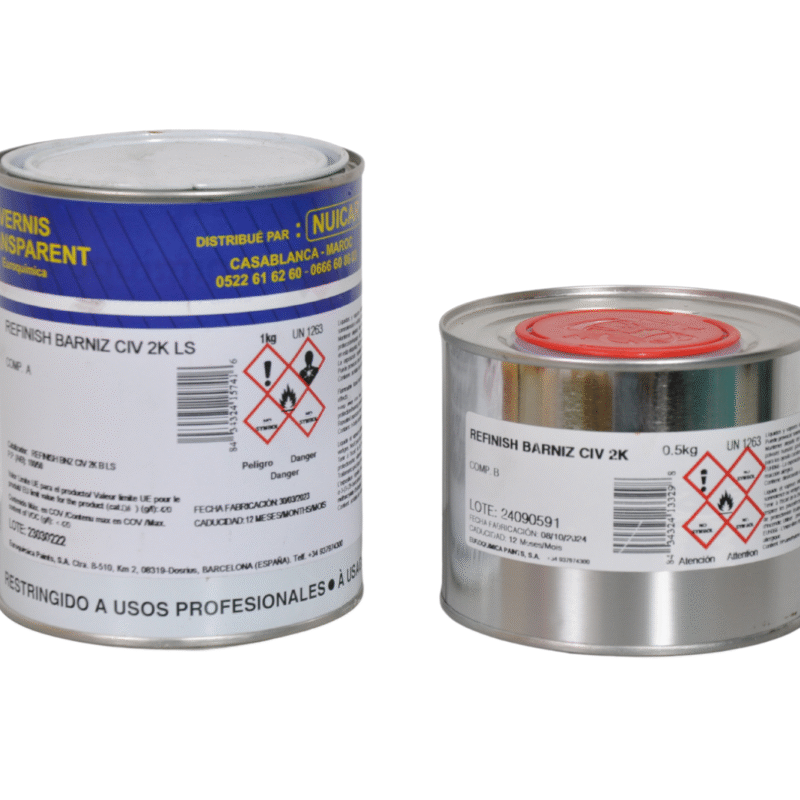 Vernis Euroquimica refenish Ls 1L + Durcisseur 0,5L
