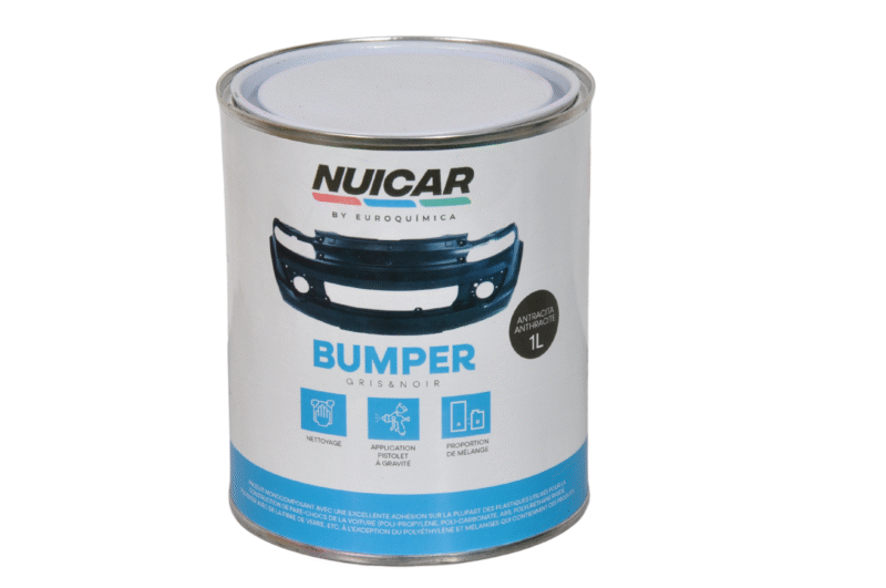 Bumper Primaire Noir Pour Plastique by Euroquimica 1L