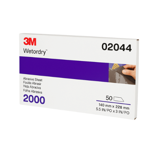 Carte Abrasive 3M P2000 – Papier de Ponçage Ultra-Fin pour Finition Parfaite